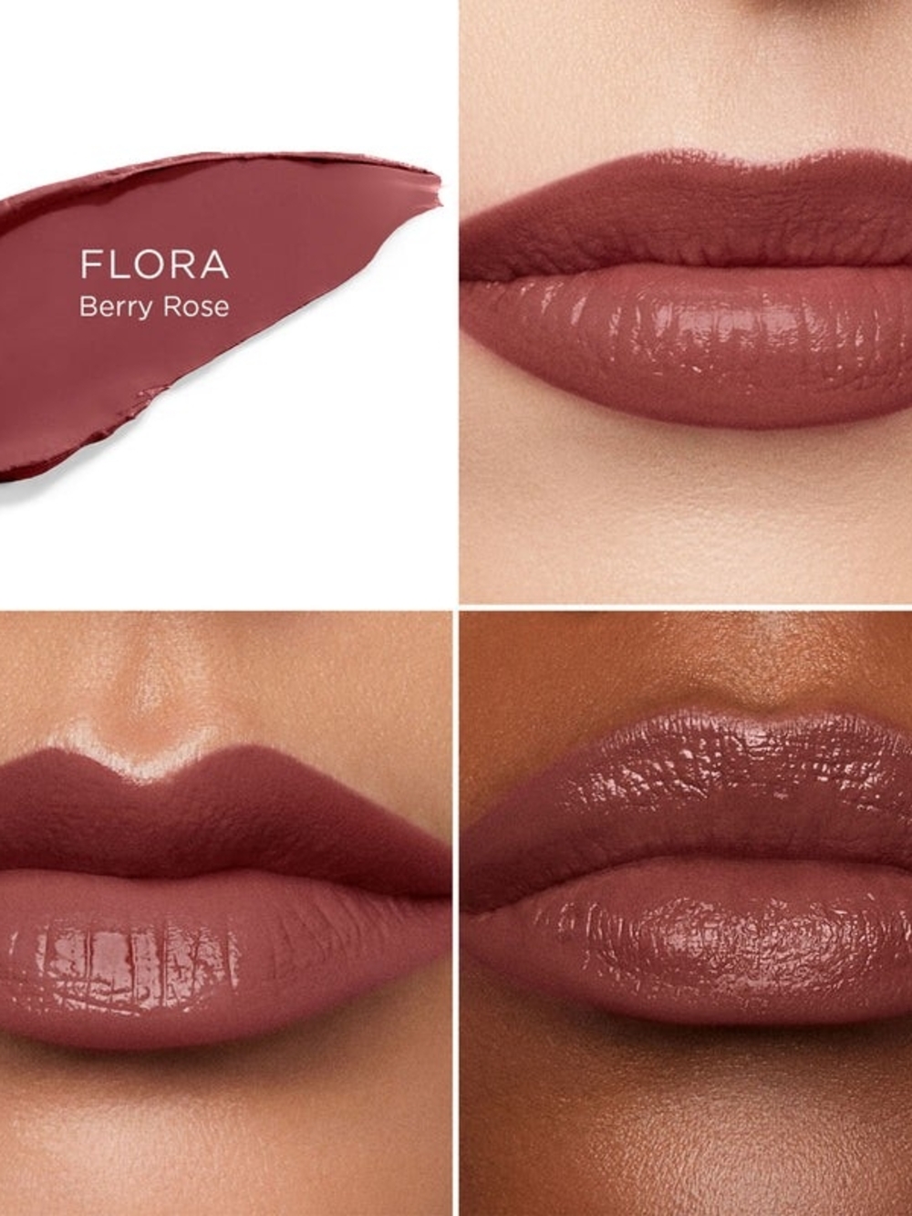 Hourglass Unlocked Satin Creme Lipstick #330 Flora 0.14 Oz - Picture 2 of 7